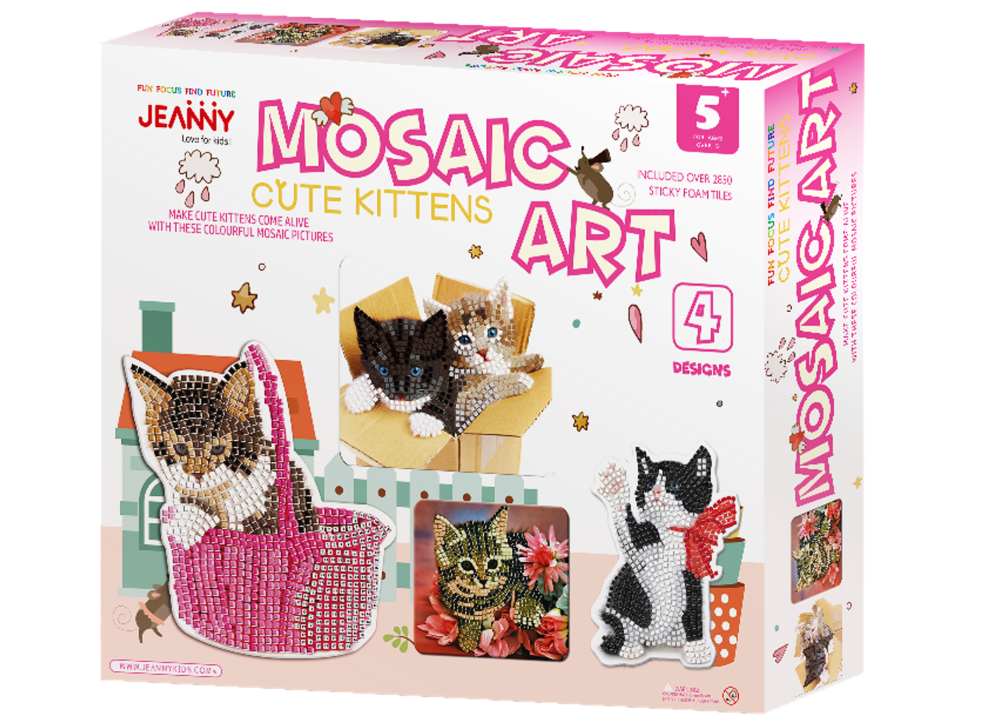 Arte del Mosaico - Gatitos 1