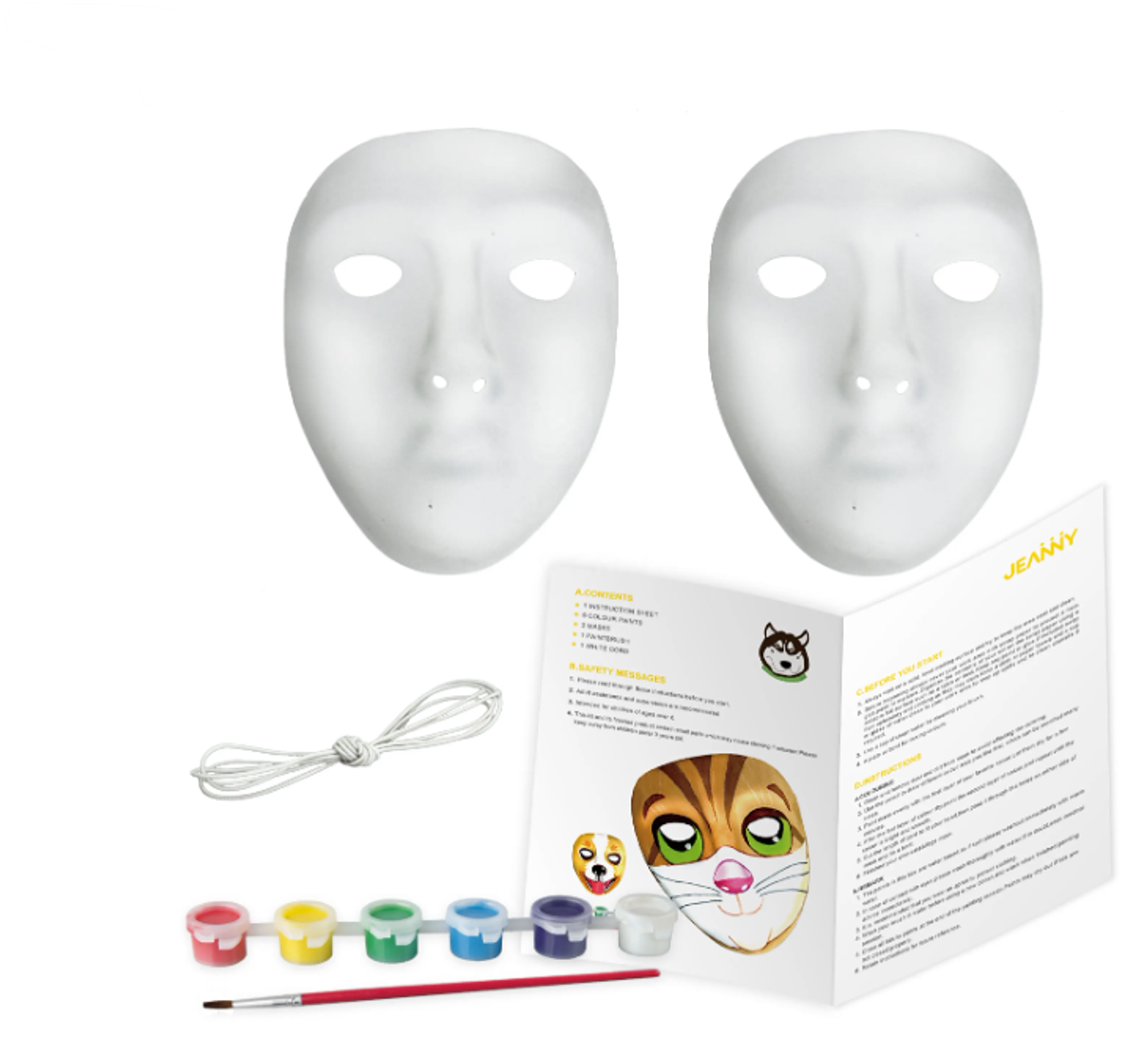 Kit de Máscaras para Pintar 3