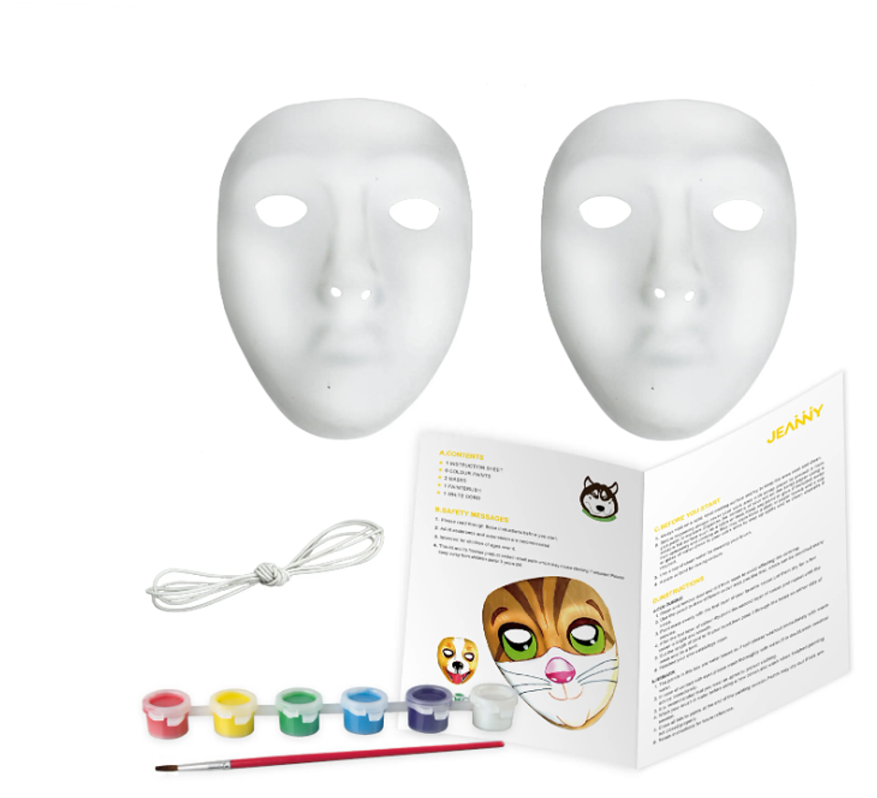 Kit de Máscaras para Pintar 3