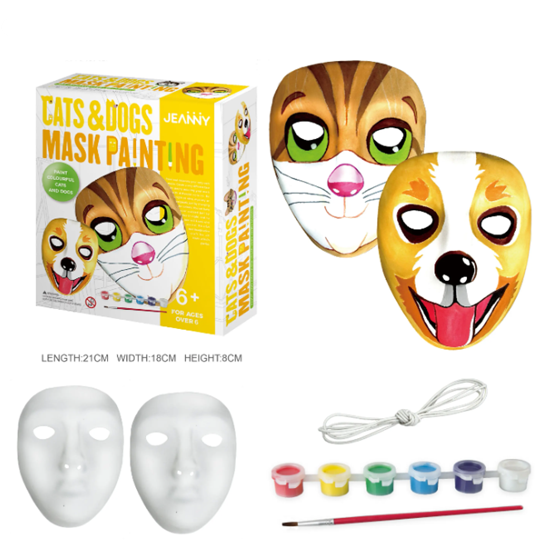 Kit de Máscaras para Pintar 4