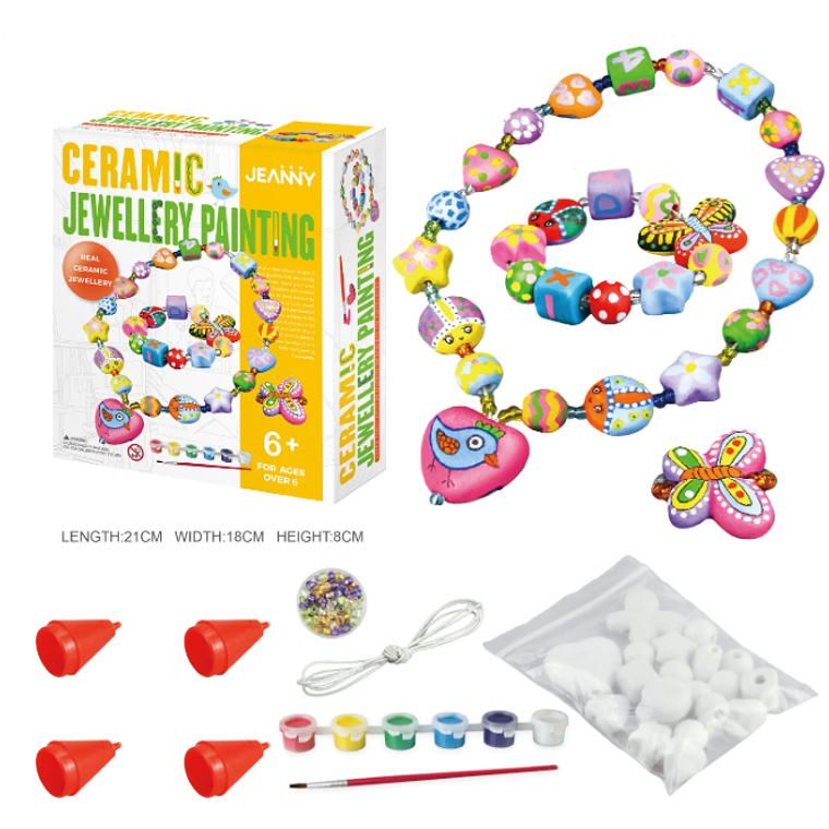 Kit para Pintar Joyería Cerámica 4