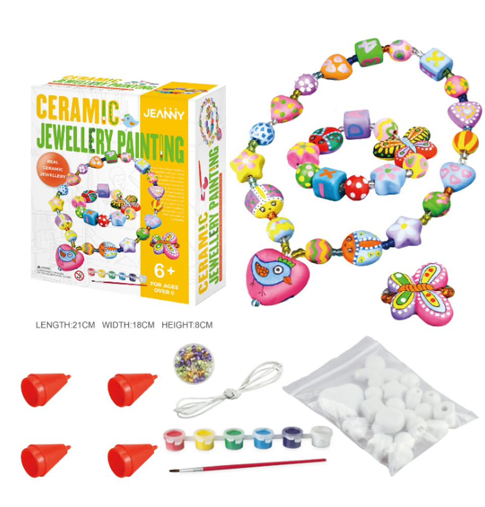 Kit para Pintar Joyería Cerámica 4