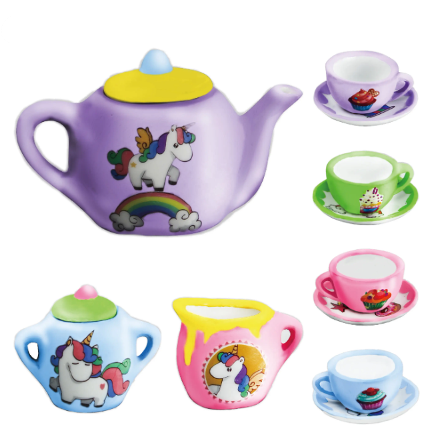 Decora un Mini Set de Té 2