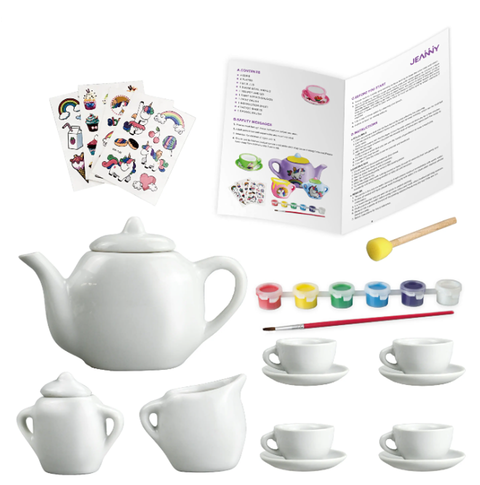 Decora un Mini Set de Té 3