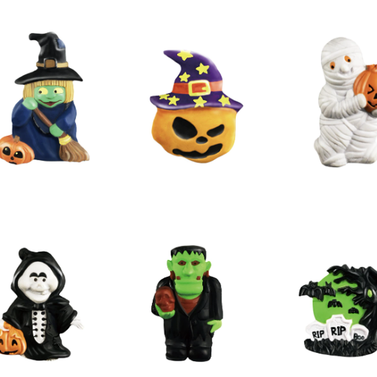 Kit de Ciencias - Moldea y Pinta Figuras de Halloween 2