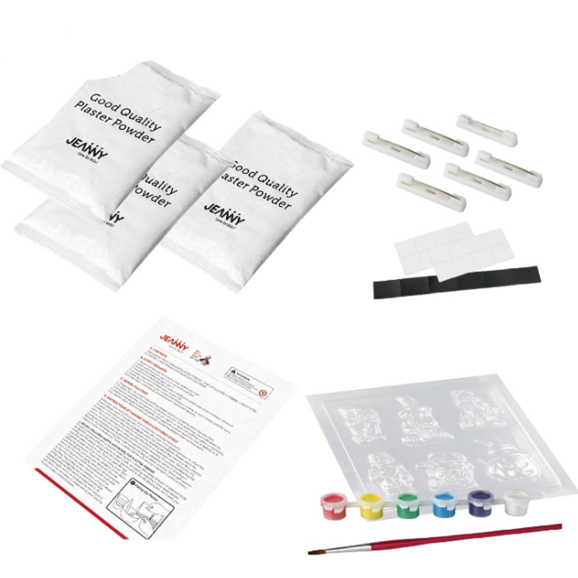 Kit de Ciencias - Moldea y Pinta Figuras de Halloween 3