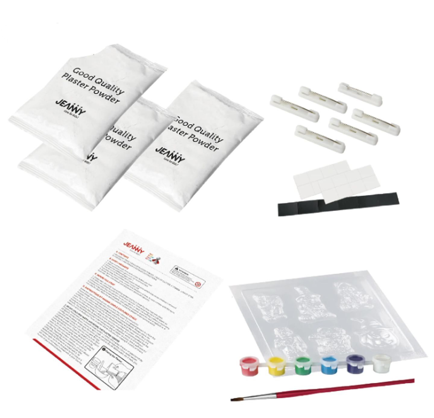 Kit de Ciencias - Moldea y Pinta Figuras de Halloween 3