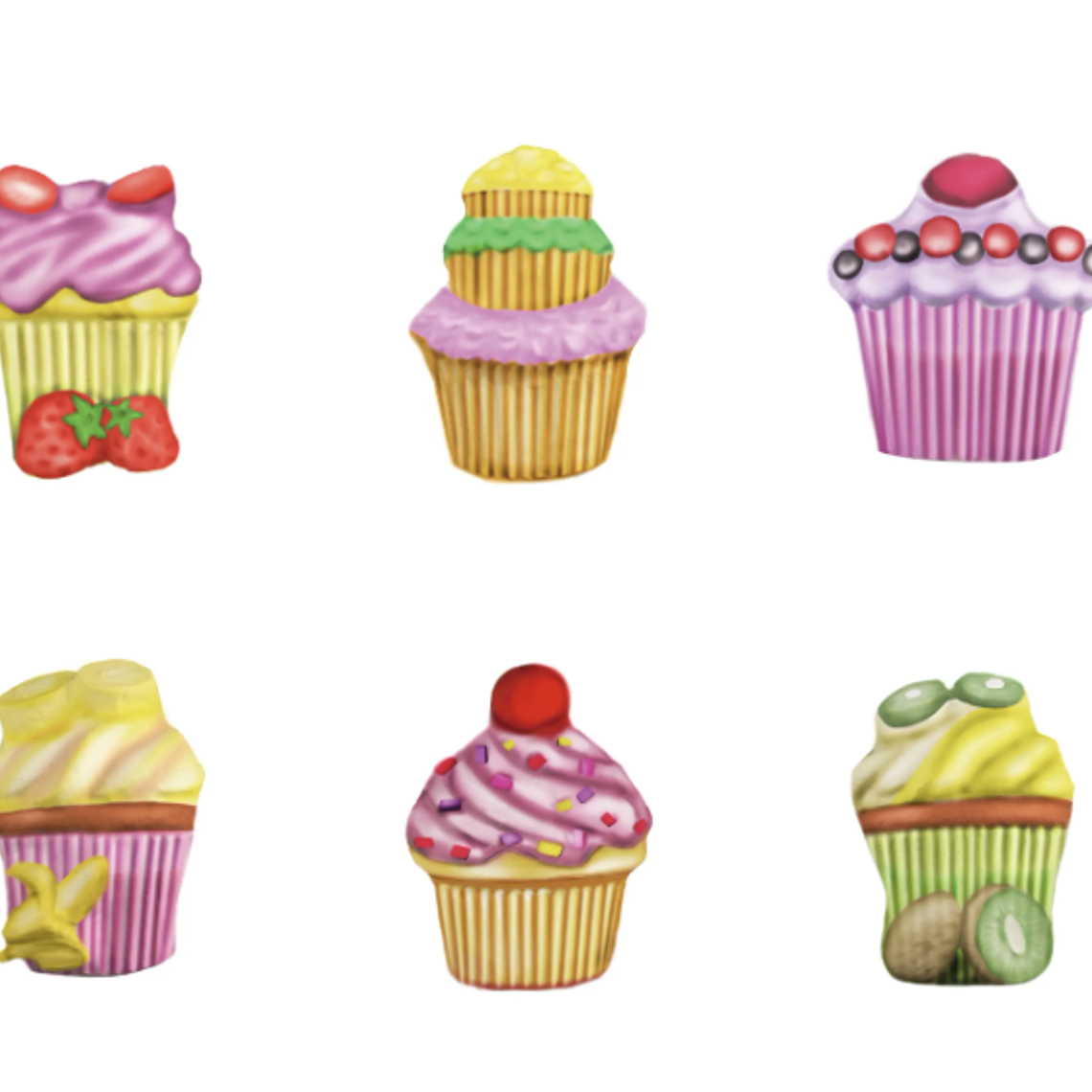 Kit de Ciencias - Moldea y Pinta Cupcakes 2