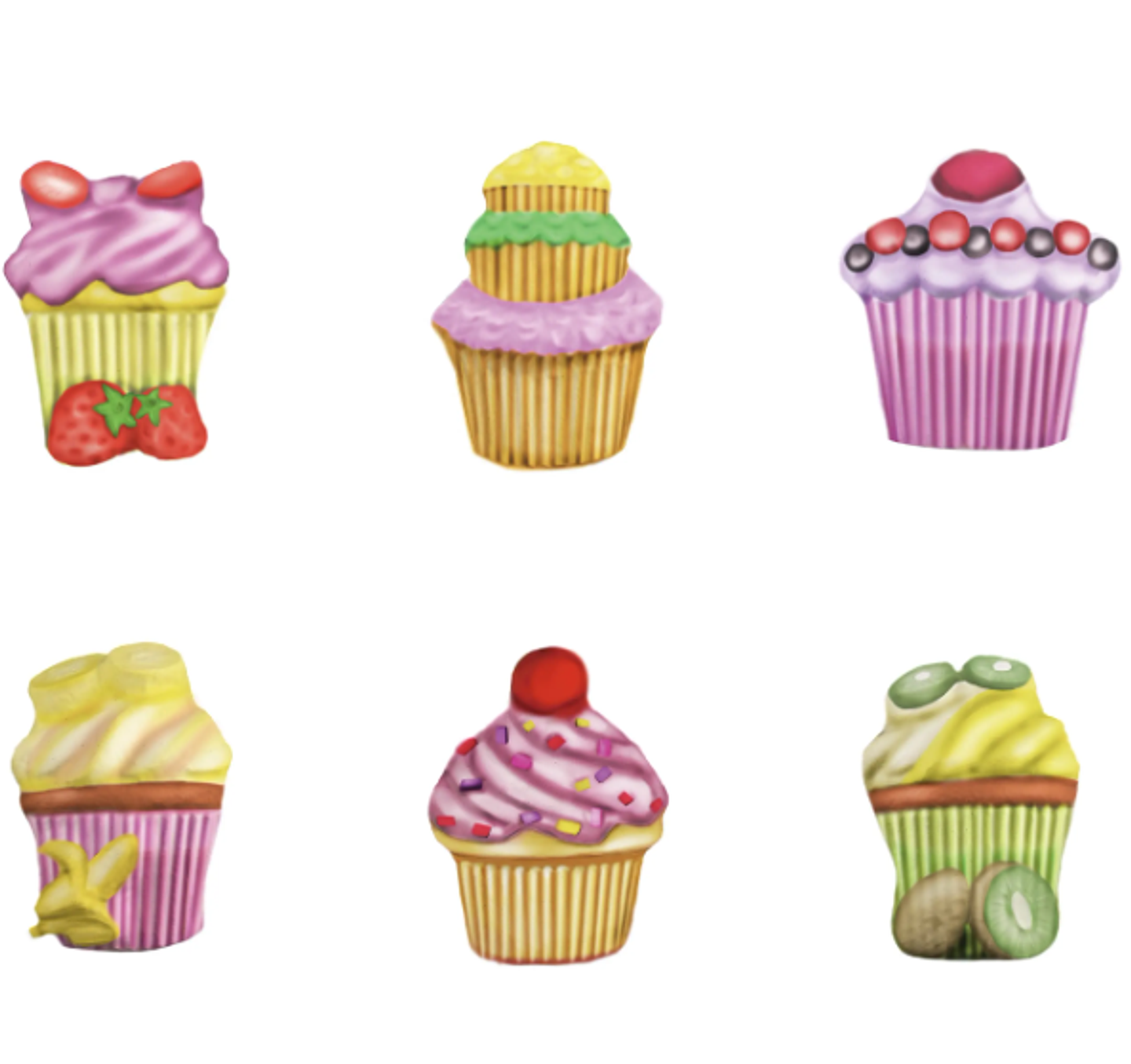 Kit de Ciencias - Moldea y Pinta Cupcakes 2