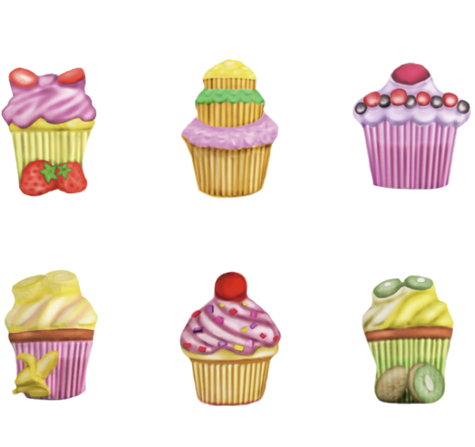 Kit de Ciencias - Moldea y Pinta Cupcakes 2