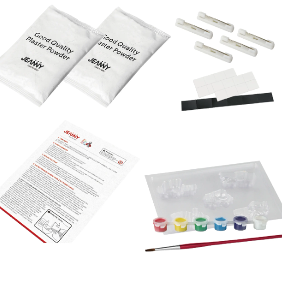 Kit de Ciencias - Moldea y Pinta Camiones 3