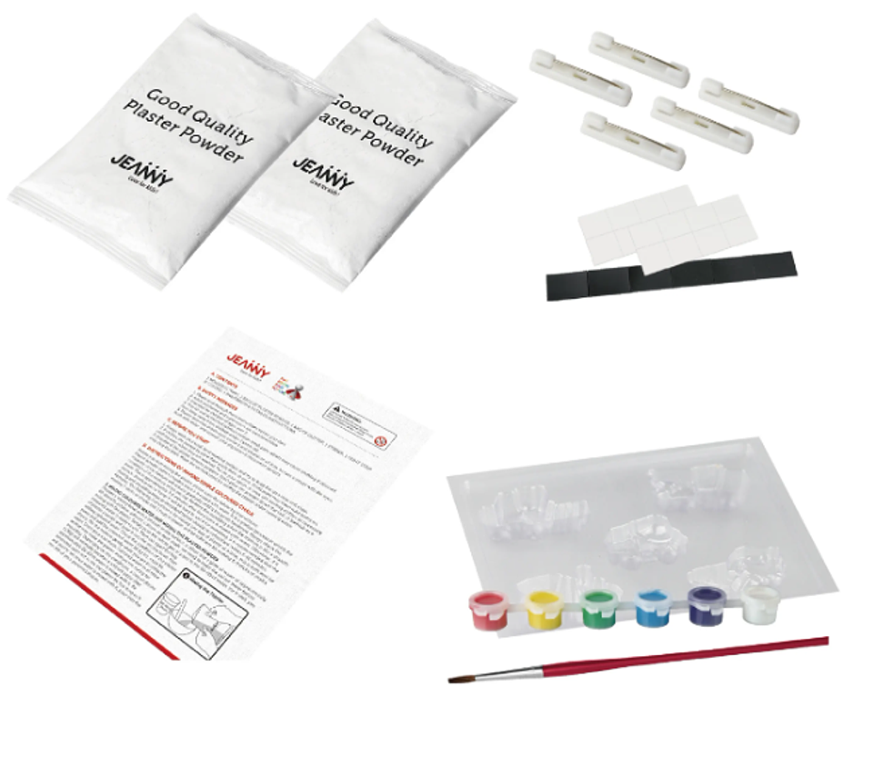 Kit de Ciencias - Moldea y Pinta Camiones 3