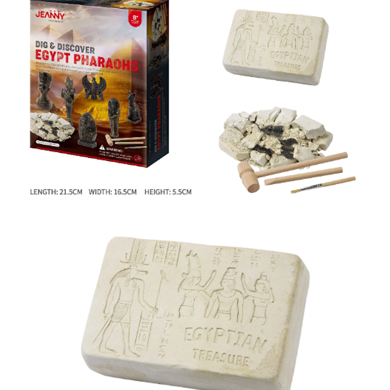 Excava y Descubre Faraones Egipcios 3