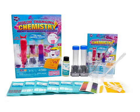 Juego de Ciencias STEAM - Química que Cambia de Color