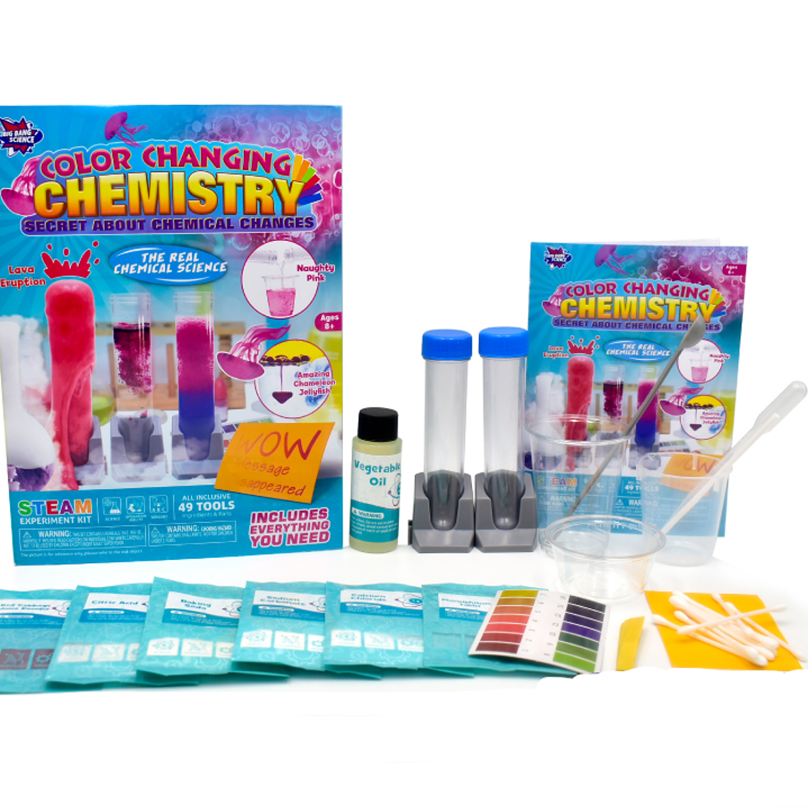 Juego de Ciencias STEAM - Química que Cambia de Color 1