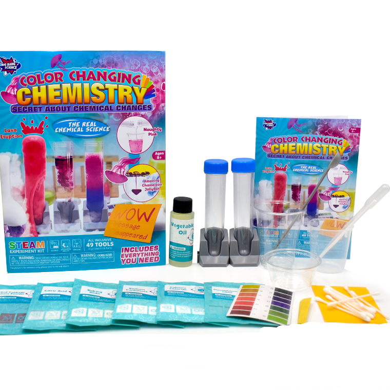 Juego de Ciencias STEAM - Química que Cambia de Color 1