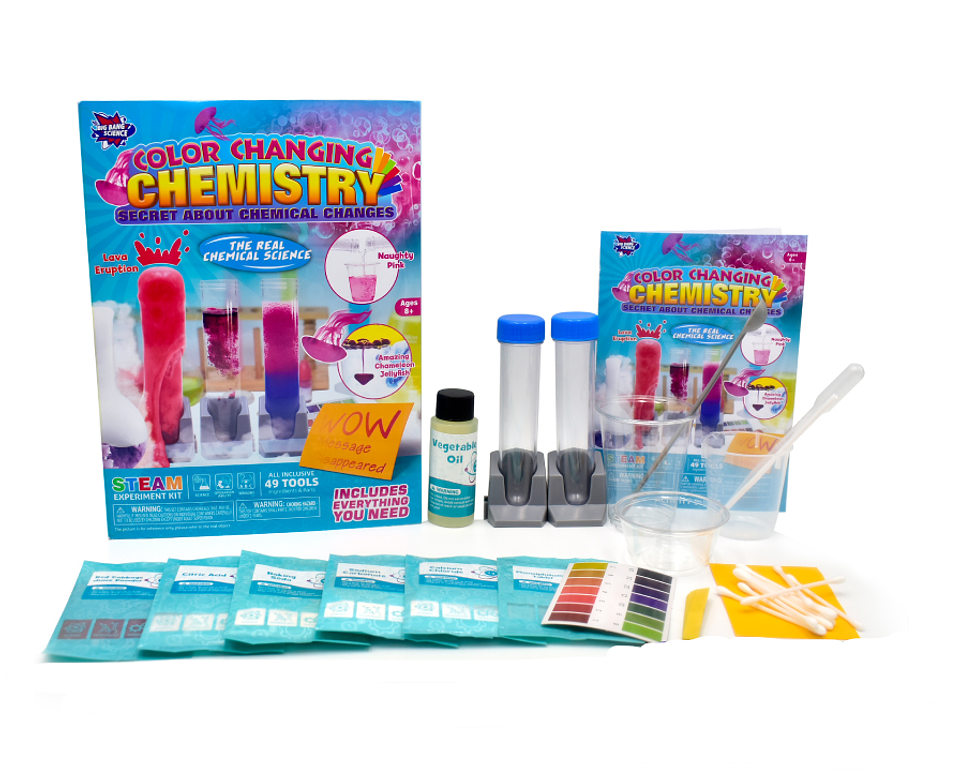 Juego de Ciencias STEAM - Química que Cambia de Color 1