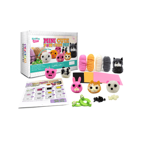 Juego científico STEAM - Mini Mascota Pom Pom 