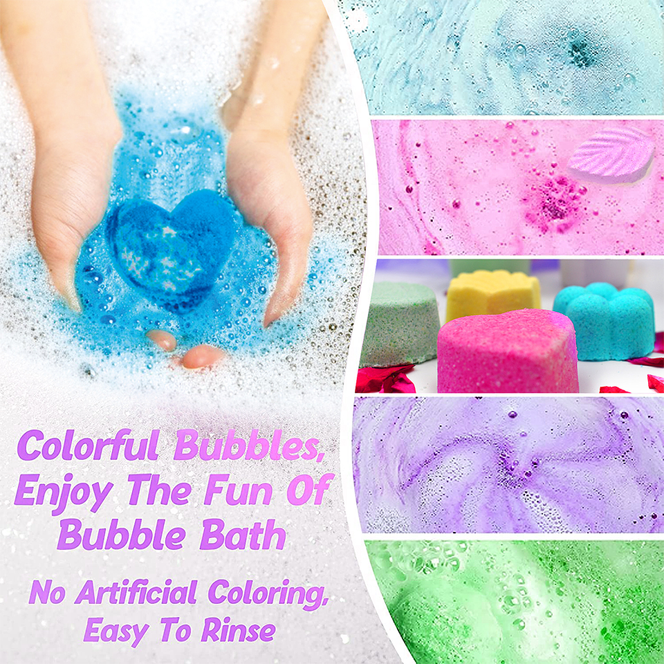 Juego científico STEAM - Maravillosas Bombas de Baño 4