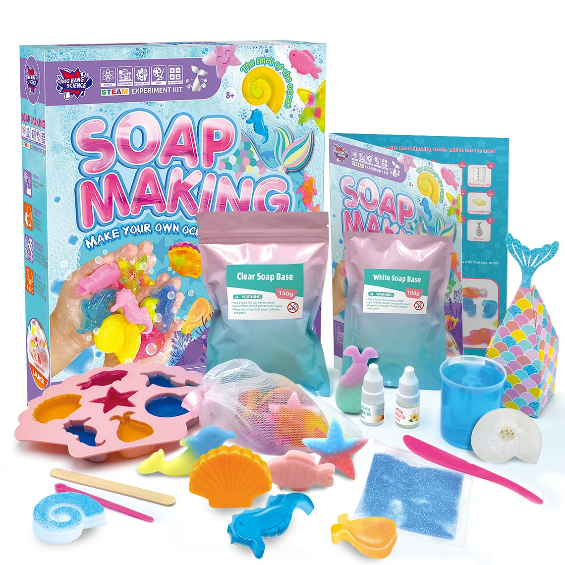 Juego de Ciencias STEAM - Haciendo Jabones (Oferta por Caja Dañada) 1