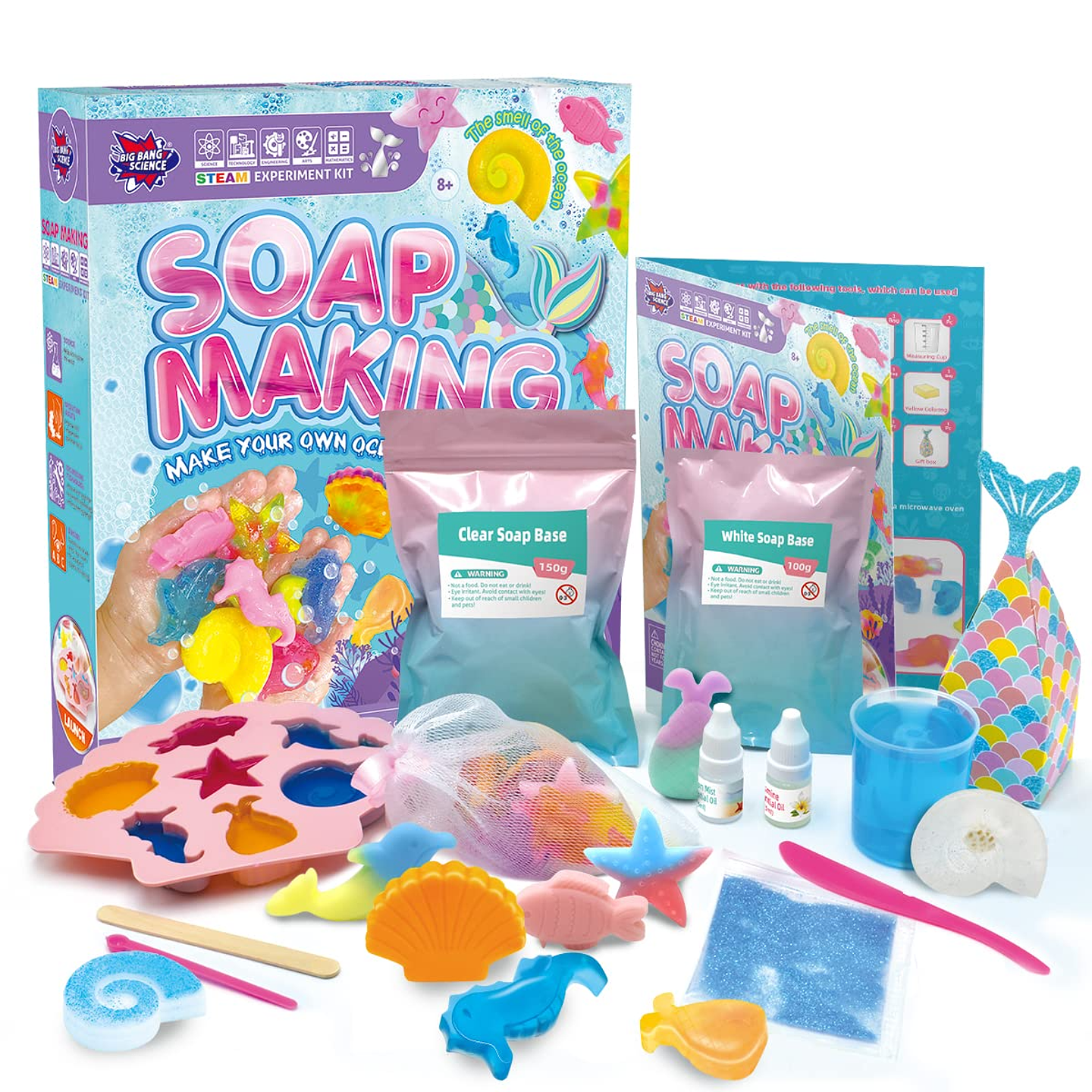 Juego de Ciencias STEAM - Haciendo Jabones 1