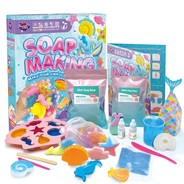 Juego de Ciencias STEAM - Haciendo Jabones (Oferta por Caja Dañada) 1