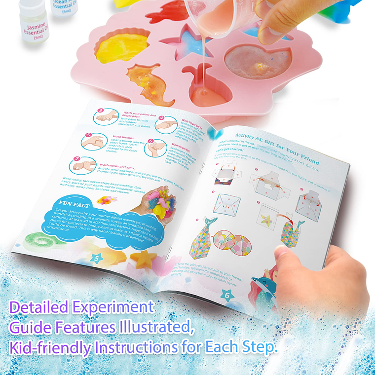 Juego de Ciencias STEAM - Haciendo Jabones (Oferta por Caja Dañada) 3