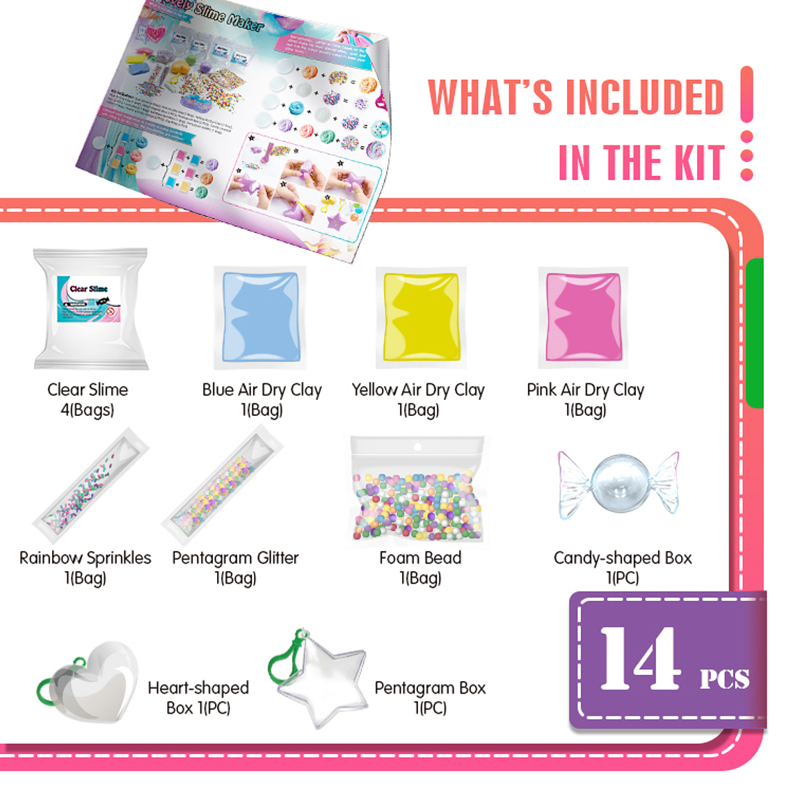 Juego de Ciencias STEAM - Crea Encantador Slime  5