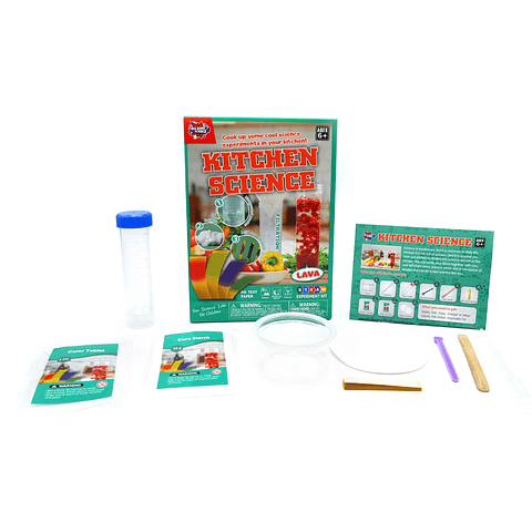 Juego de Ciencias STEAM - Cocina de Ciencias