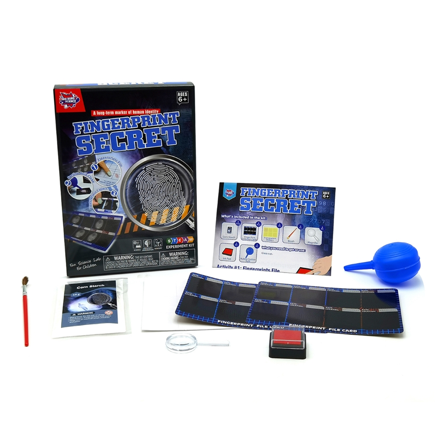 Juego científico STEAM - Secreto de Huellas Dactilares 1