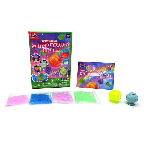 Juego de Ciencias STEAM - Pelotas Súper Saltarinas