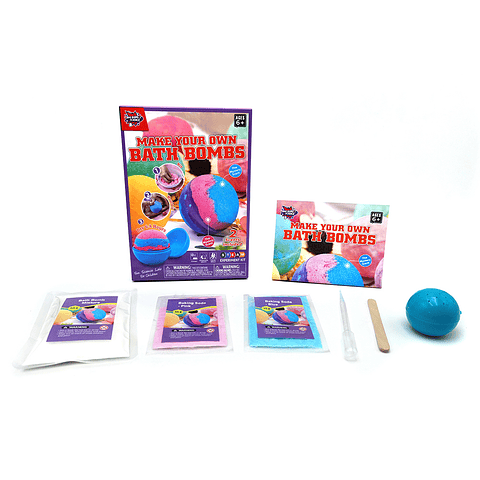 Juego científico STEAM - Crea tus Propias Bombas de Baño