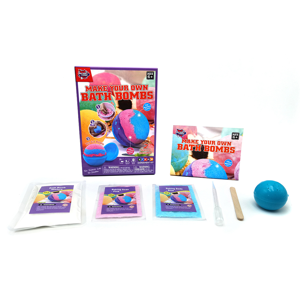 Juego científico STEAM - Crea tus Propias Bombas de Baño 1