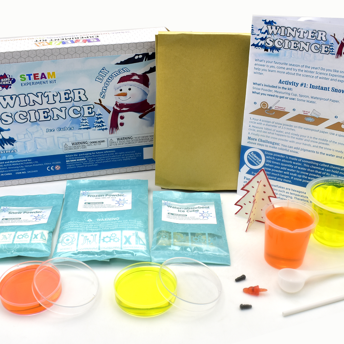 Juego de Ciencias STEAM - Ciencia de Invierno 1
