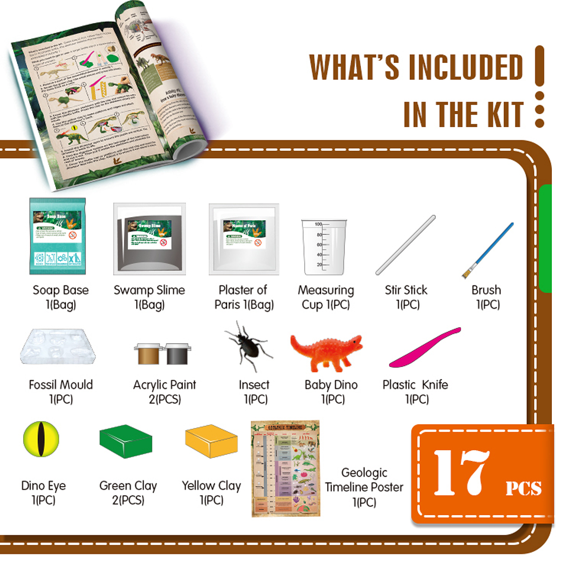 Juego de Ciencias STEAM - Explorando la Vida Prehistórica 4