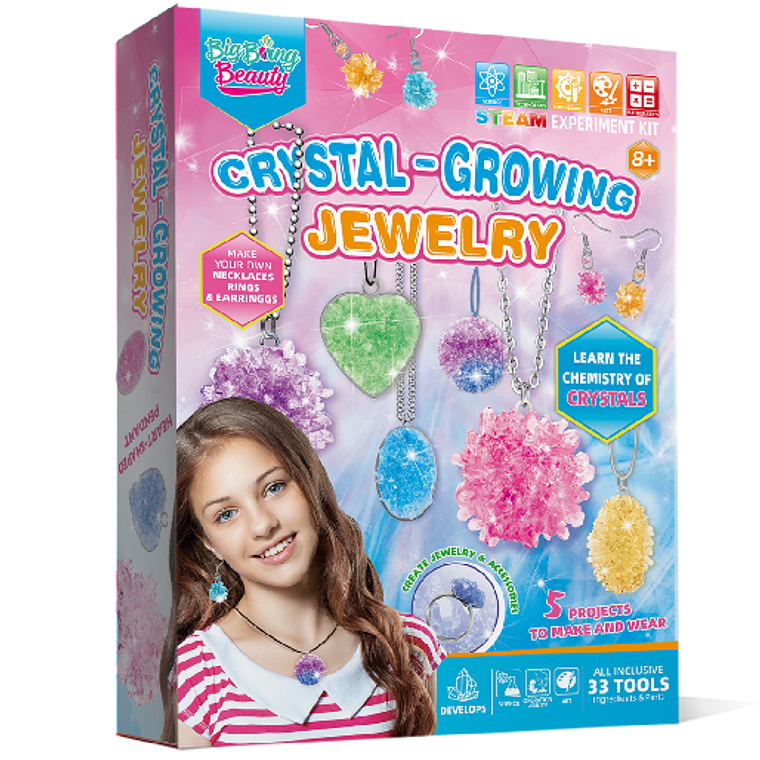 Juego de Ciencias STEAM - Joyería de Cristal 2