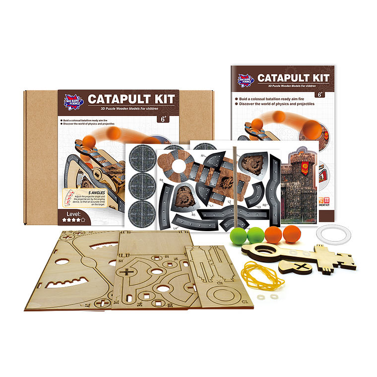 Juego de Ciencias STEAM - Kit Catapulta 2