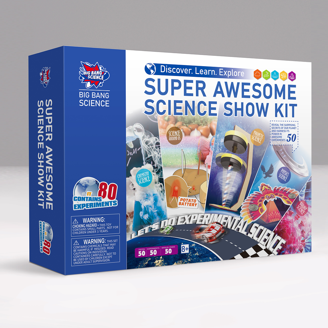 Juego científico STEAM - Kit Ciencia Súper Asombroso 3