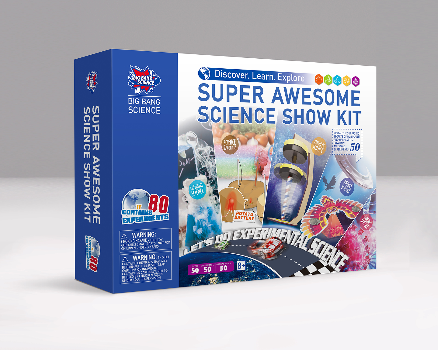 Juego científico STEAM - Kit Ciencia Súper Asombroso 3