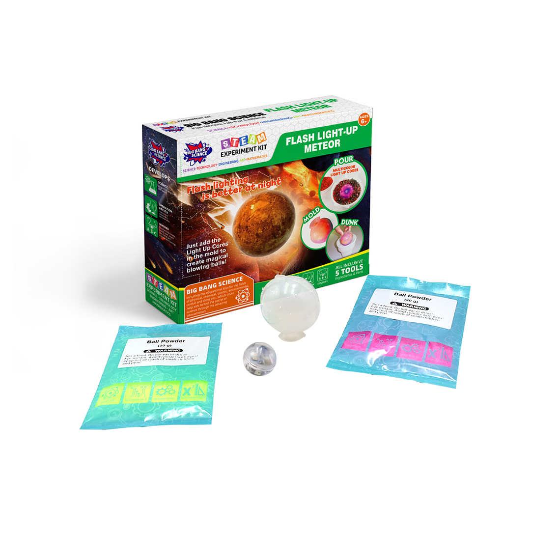 Juego de Ciencias STEAM - Meteorito Luminoso 1