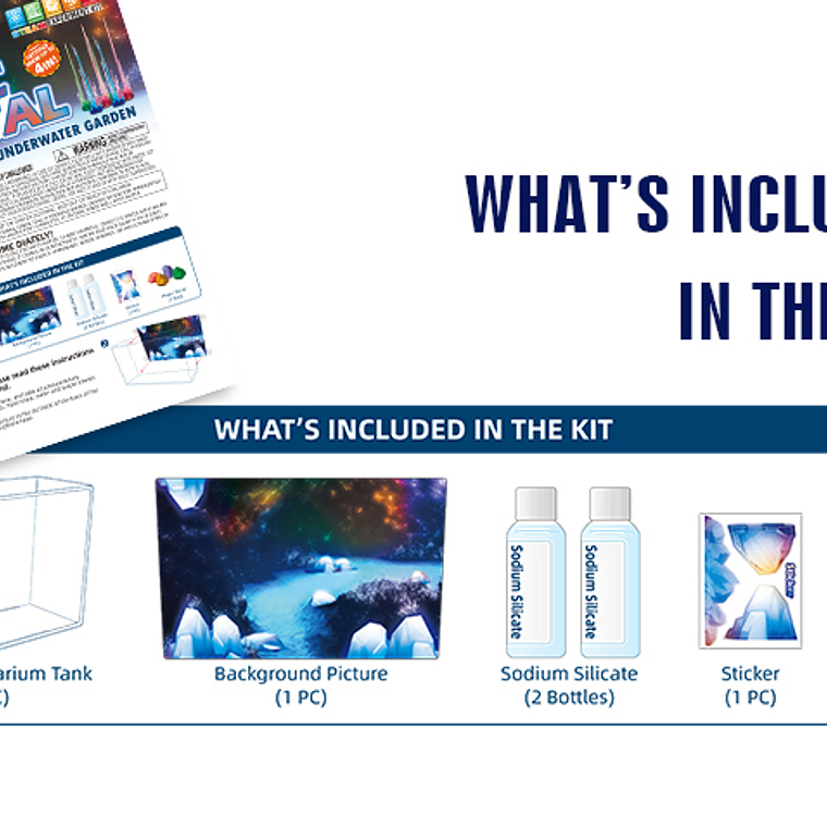 Juego de Ciencias STEAM - Cristales Mágicos Premium 5