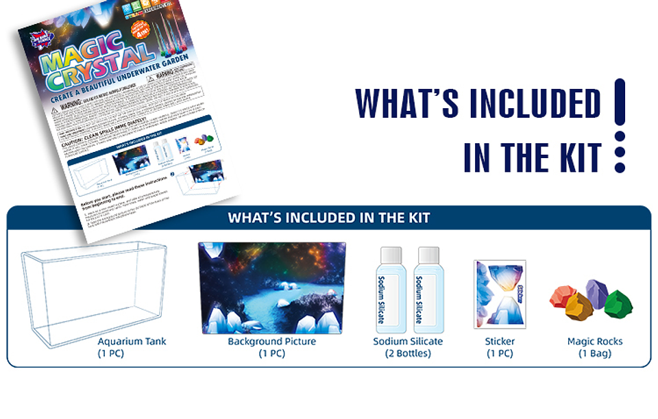 Juego de Ciencias STEAM - Cristales Mágicos Premium 5