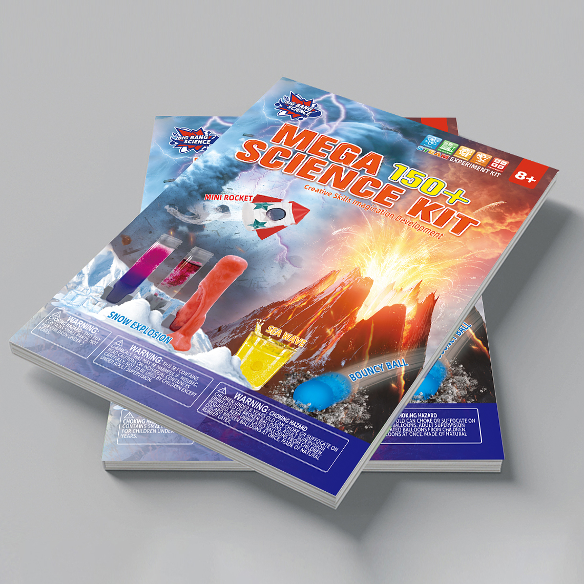 Juego de Ciencias STEAM - Mega Kit de Ciencias 2