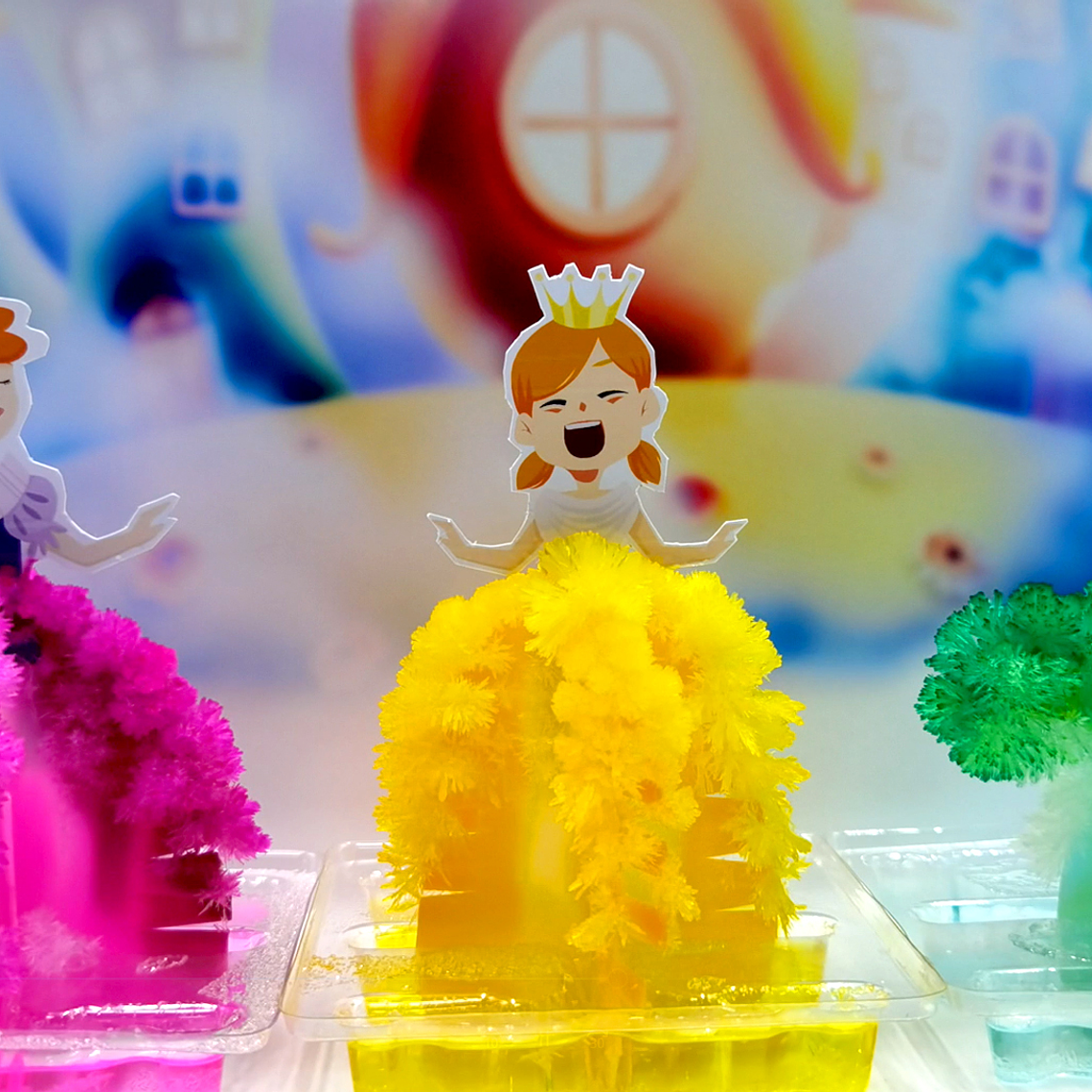 Kit de Ciencias - Princesas de Cristal Mágico 2