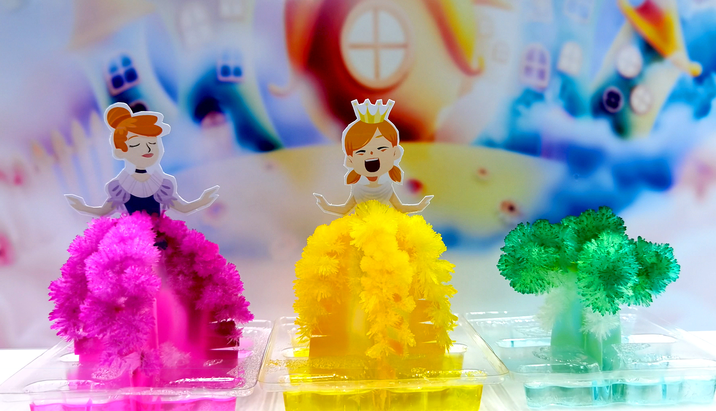 Kit de Ciencias - Princesas de Cristal Mágico 2