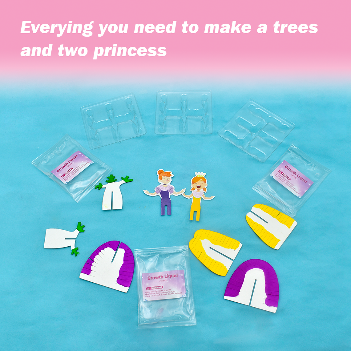 Kit de Ciencias - Princesas de Cristal Mágico 3