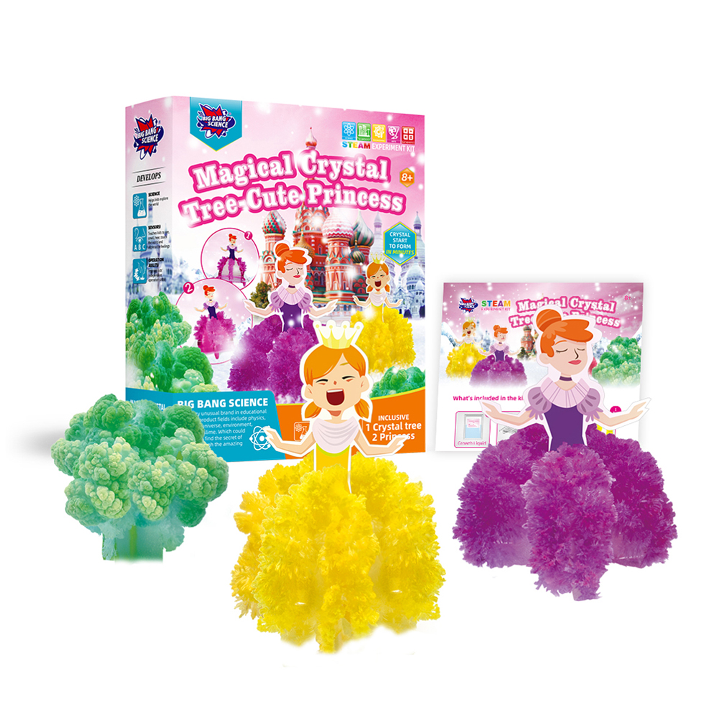 Kit de Ciencias - Princesas de Cristal Mágico 1