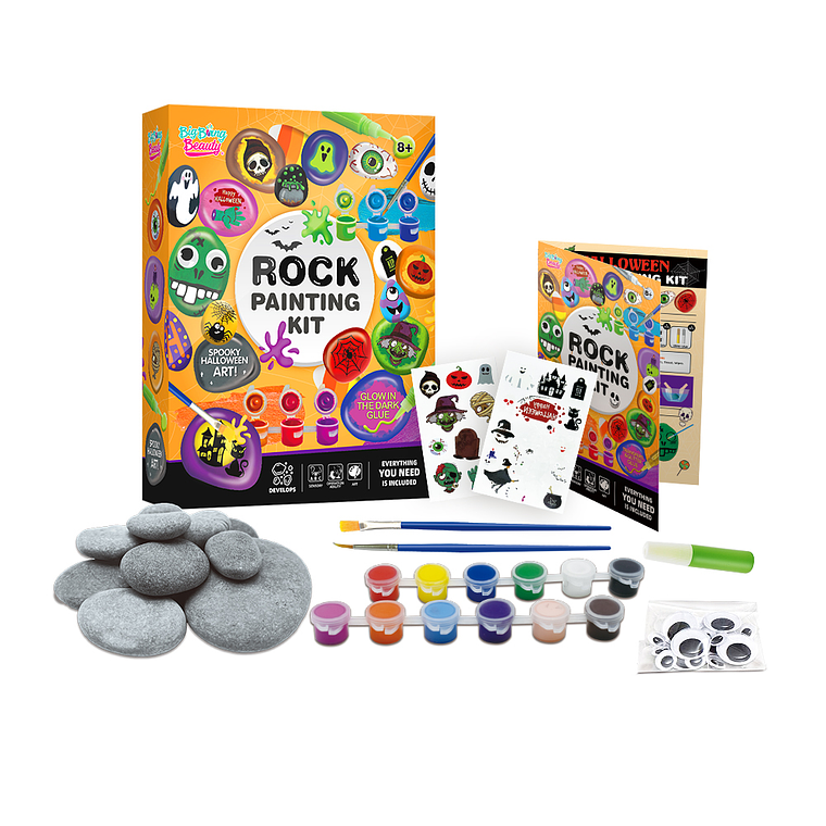 Hazlo tu Mismo - Set de Pintura de Piedras 1