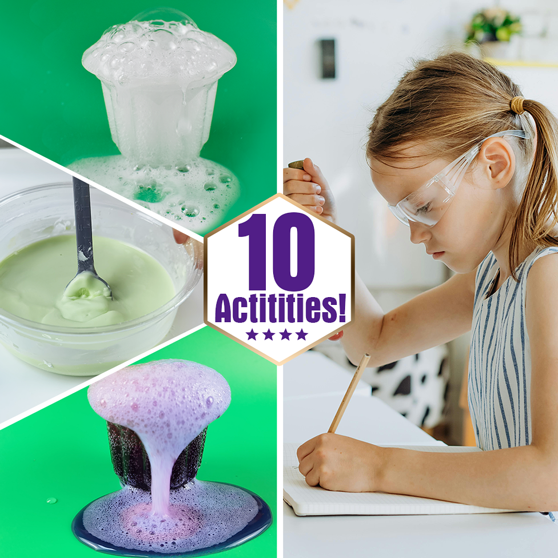 Kit de Ciencias - Ciencia Efervescente para Mentes Creativas 3