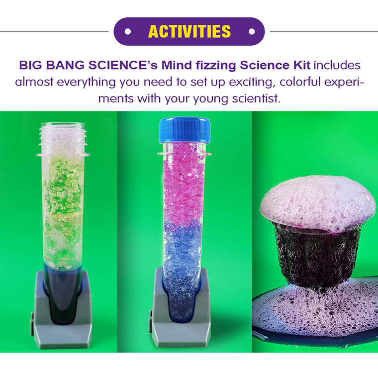 Kit de Ciencias - Ciencia Efervescente para Mentes Creativas 5